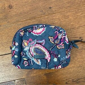 Vera Bradley Felicity Paisley Two Pocket Cosmetic Bag